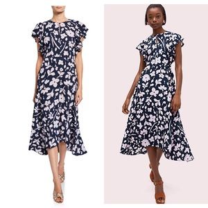 KATE SPADE NEW YORK splash midi dress